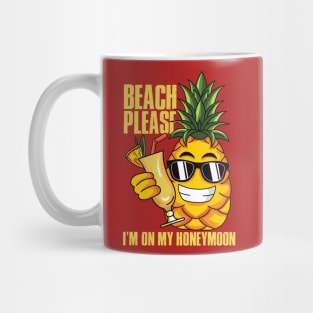 Beach Please I'm On My Honey Moon Mug